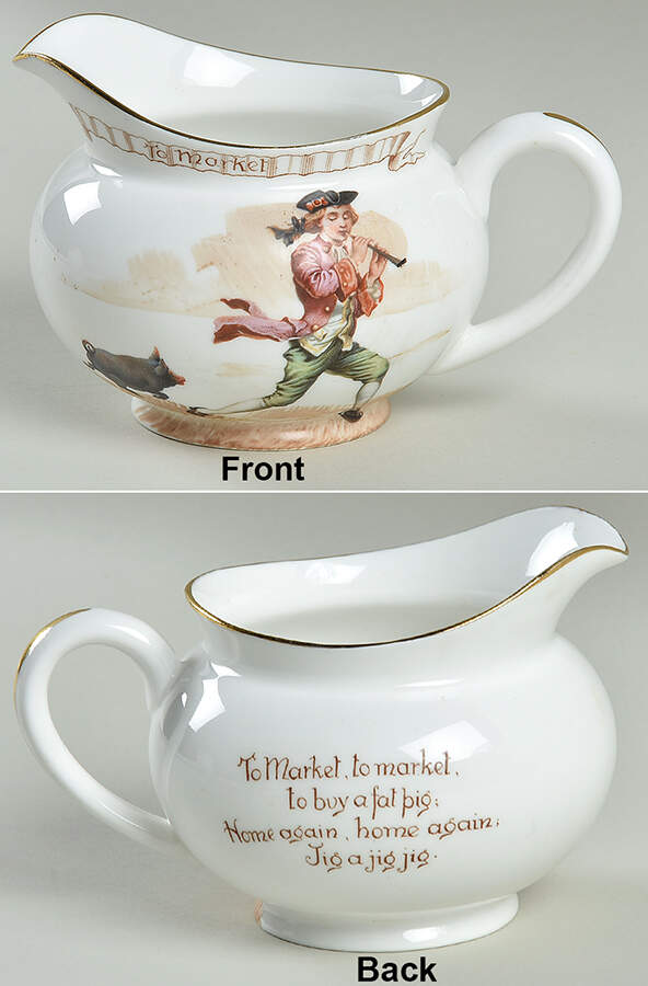 Nursery Rhymes A Creamer by Royal Doulton-1