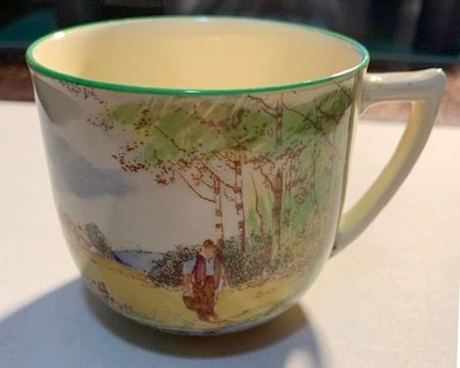 Springtime Flat Cup by Royal Doulton-1