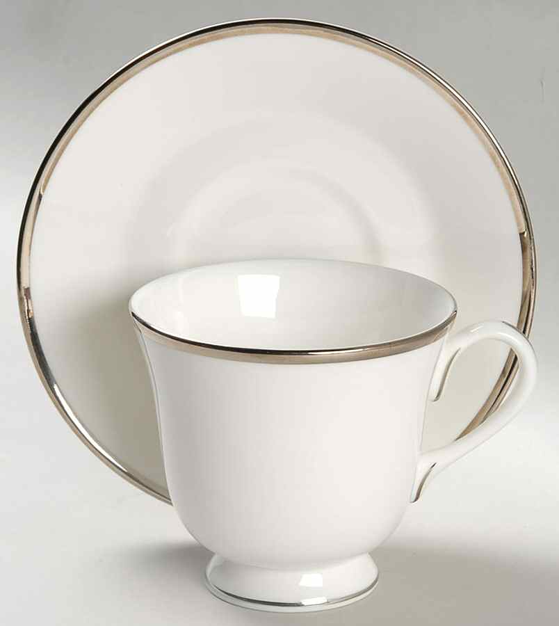 Monaco Footed Cup & Saucer Set by Royal Worcester-1