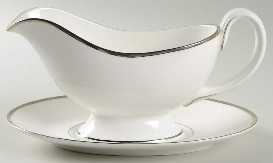 Monaco Gravy Boat & Underplate by Royal Worcester-1