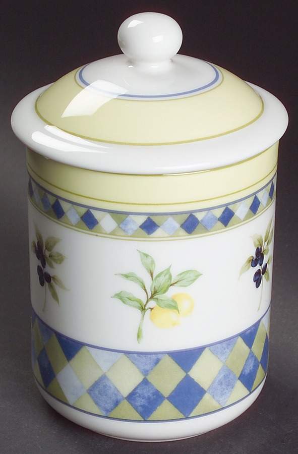Carmina Small Canister & Lid by Royal Doulton-1