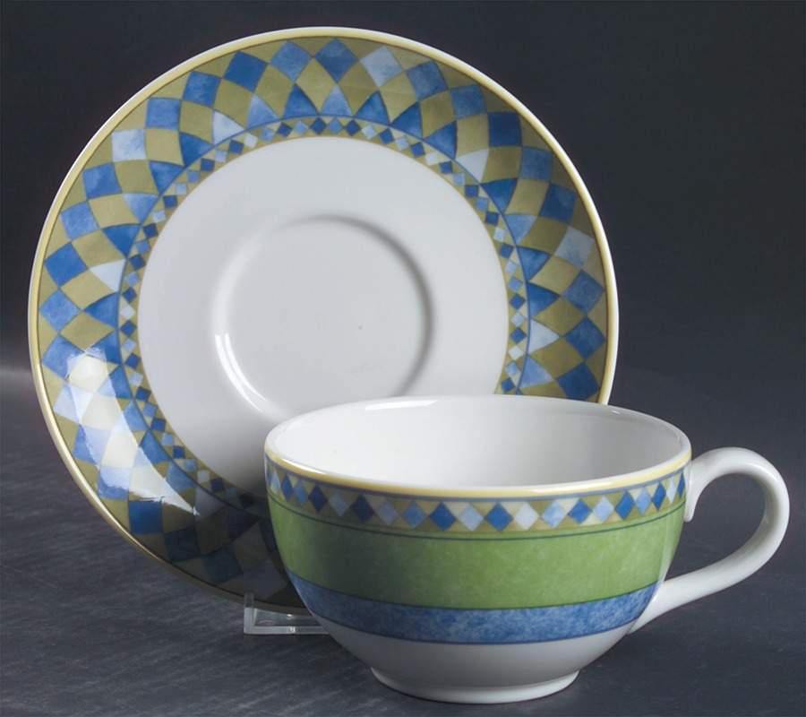 Carmina Breakfast Cup & Saucer Set by Royal Doulton-1