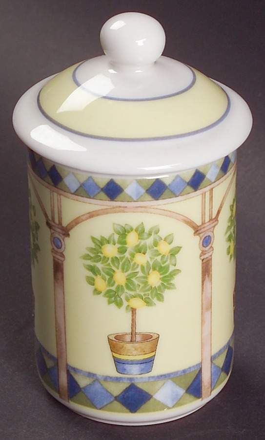 Carmina Small Spice Jar & Lid by Royal Doulton-1