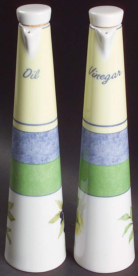 Carmina Vinegar and Oil Set with Stoppers by Royal Doulton-1