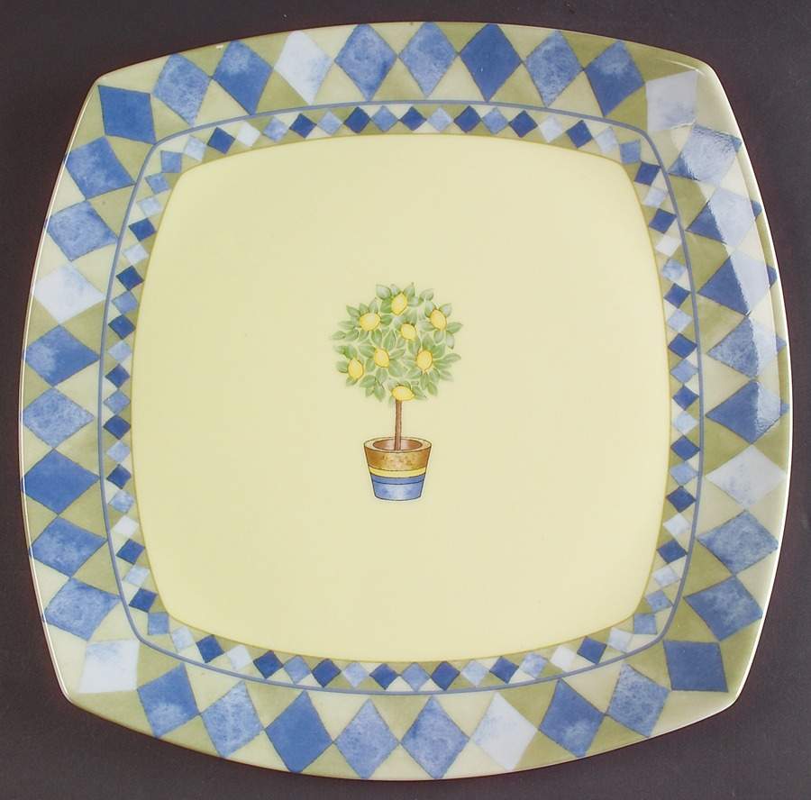 Carmina 11" Square Serving Platter by Royal Doulton-1