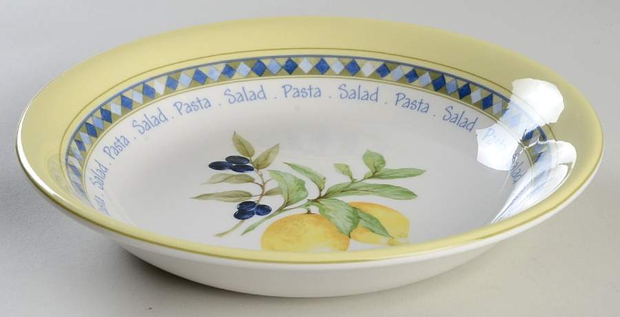 Carmina 9" Individual Pasta Bowl by Royal Doulton-1