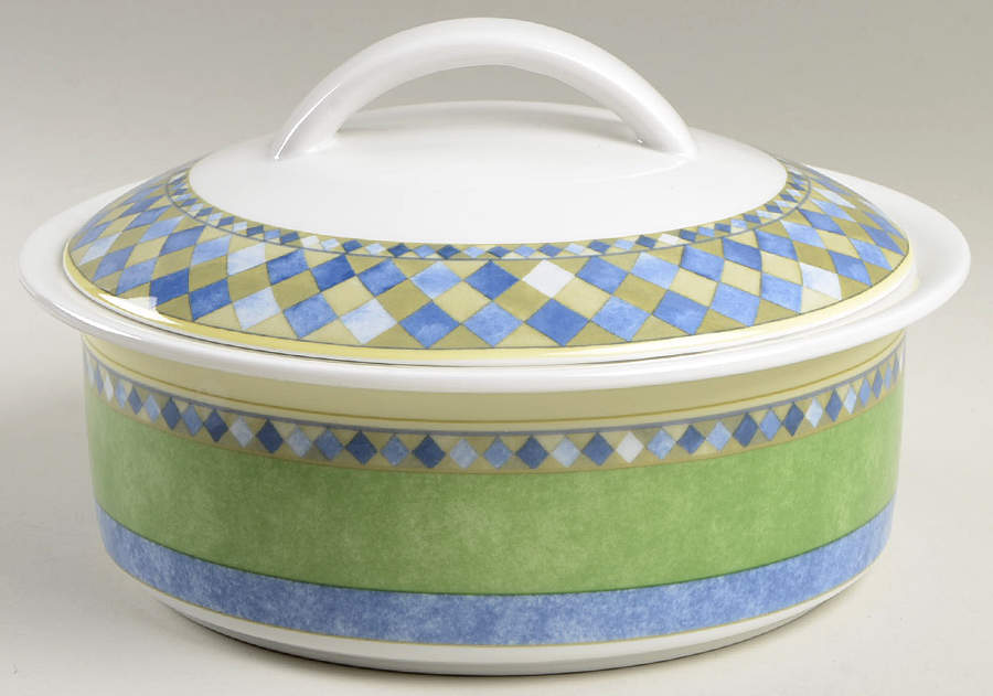 Carmina Round Covered Vegetable by Royal Doulton-1