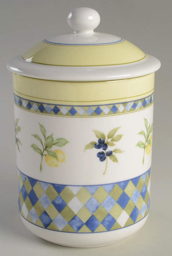 Carmina Large Canister & Lid by Royal Doulton-1