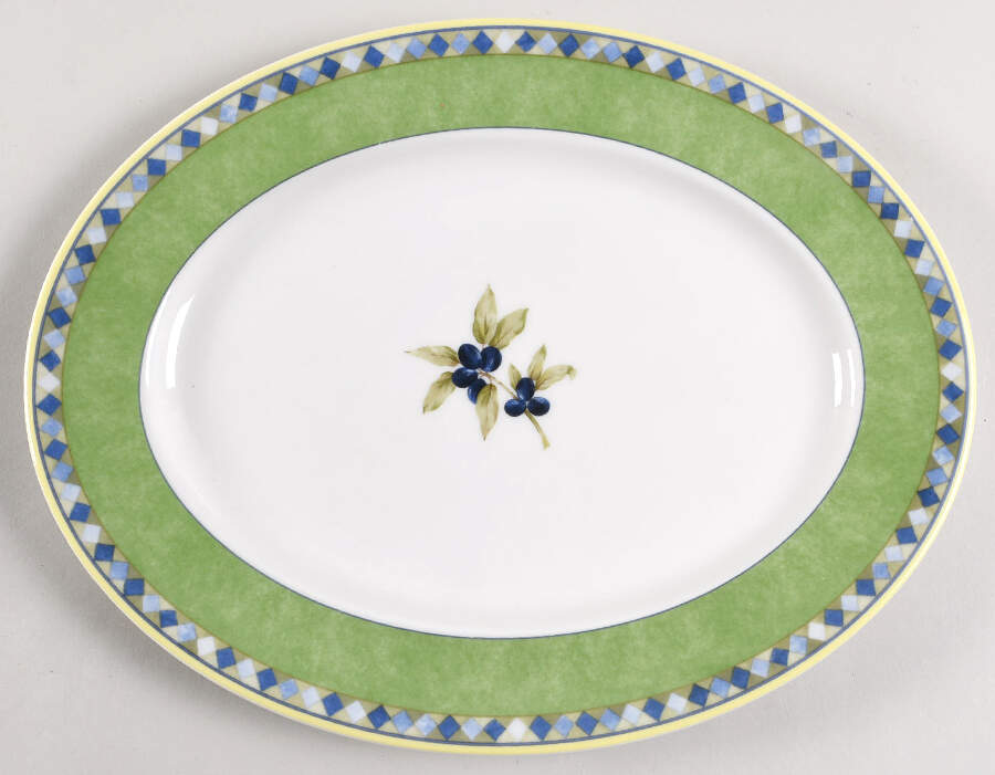 Carmina 13" Oval Serving Platter by Royal Doulton-1