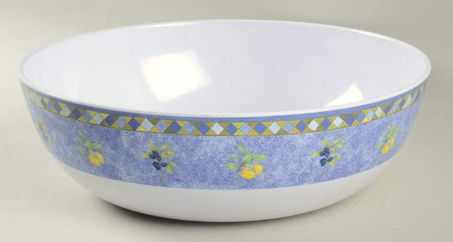 Carmina 11" Large Melamine Salad Serving Bowl by Royal Doulton-1