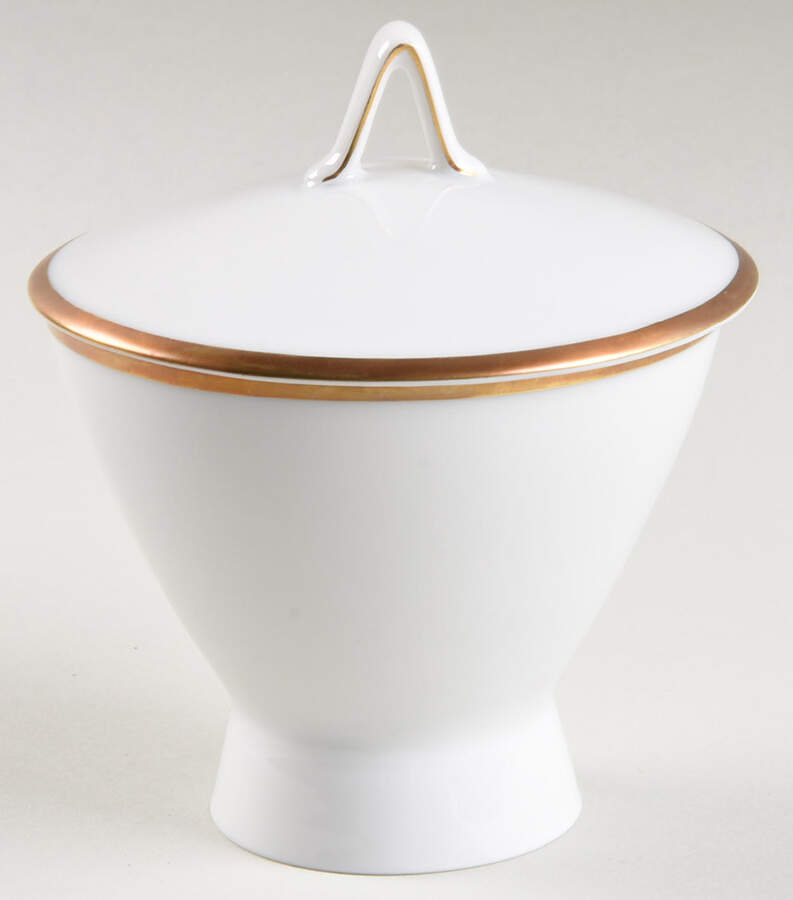 Classic Gold Sugar Bowl & Lid by Rosenthal - Continental-1