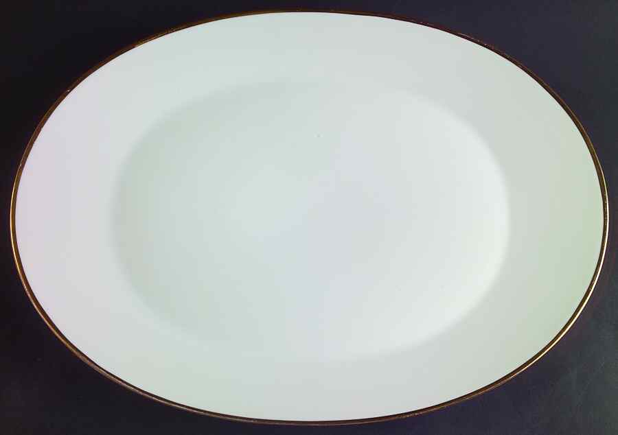Classic Gold 15" Oval Serving Platter by Rosenthal - Continental-1