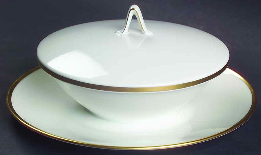 Classic Gold Sauce Boat & Lid by Rosenthal - Continental-1