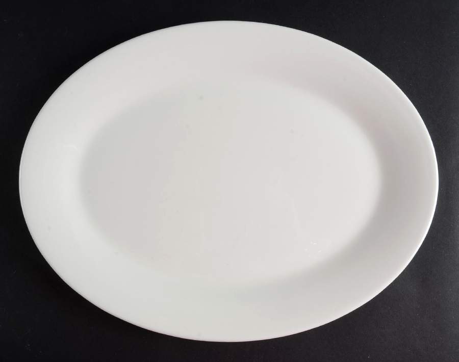 Silhouette (Expressions) 13" Oval Serving Platter by Royal Doulton-1