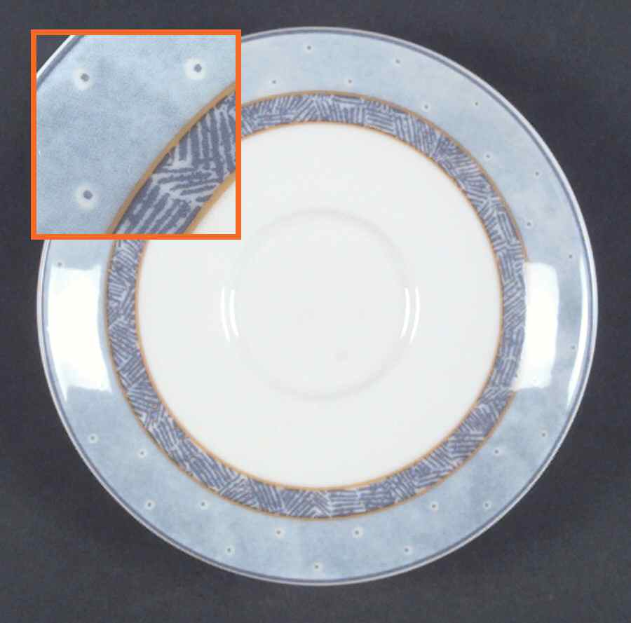 Denim Daisy Saucer by Royal Doulton-1