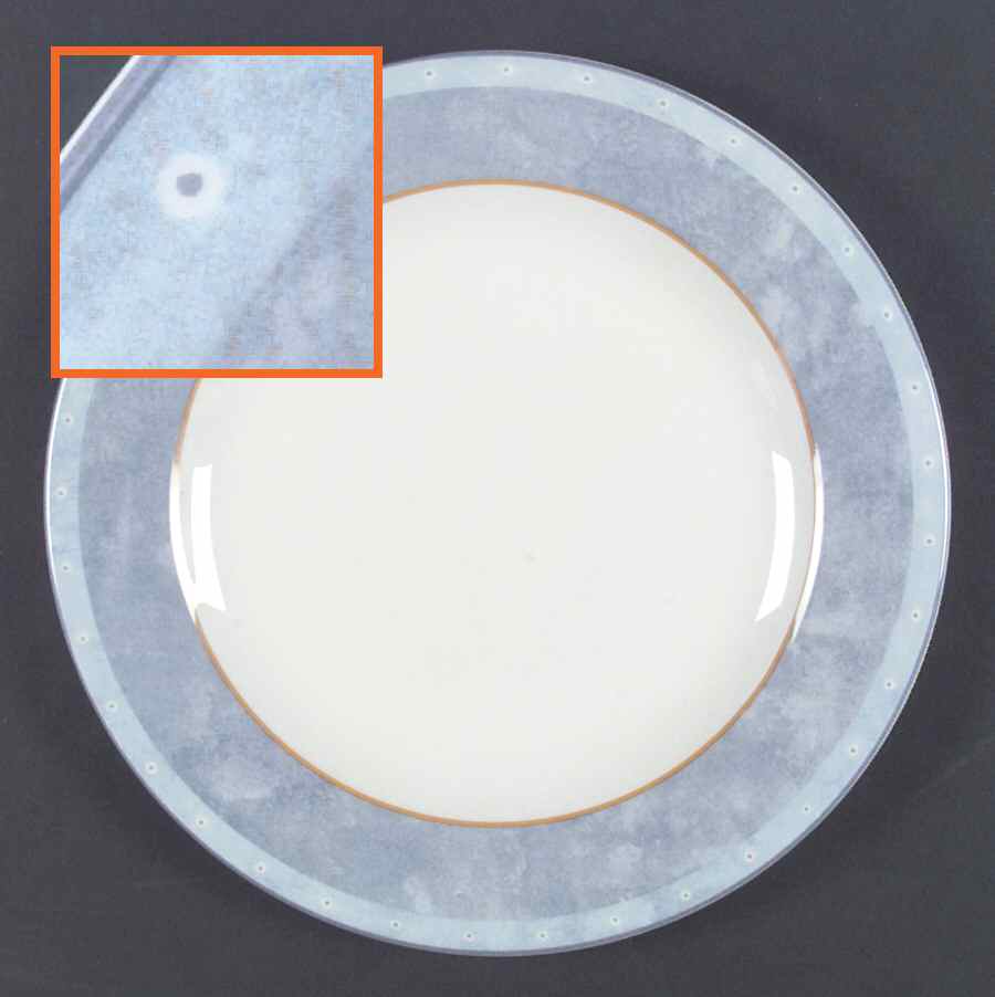 Denim Daisy Dinner Plate by Royal Doulton-1