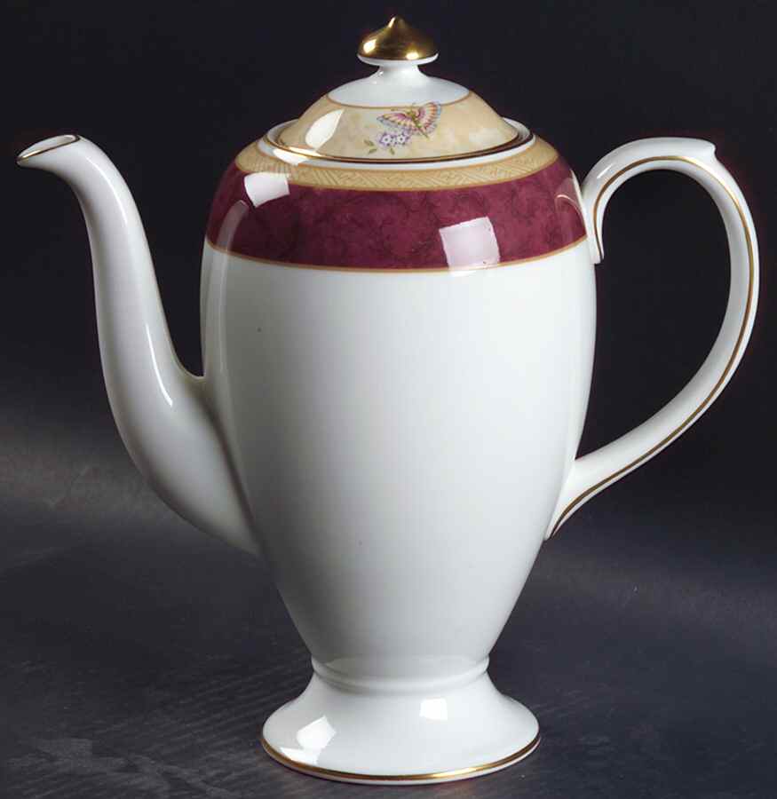 Rosewood Coffee Pot & Lid by Royal Doulton-1