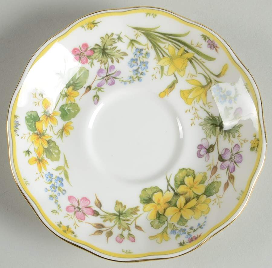 Warm Sunrise Saucer by Royal Albert-1