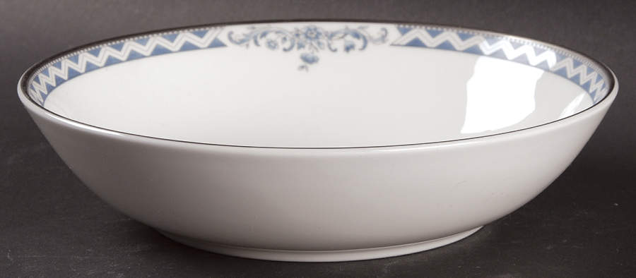 Josephine Platinum Coupe Soup Bowl by Royal Doulton-1