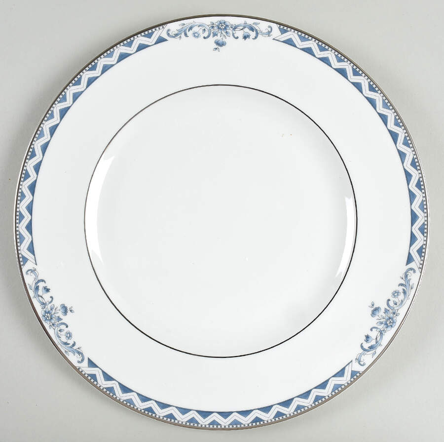 Josephine Platinum Dinner Plate by Royal Doulton-1