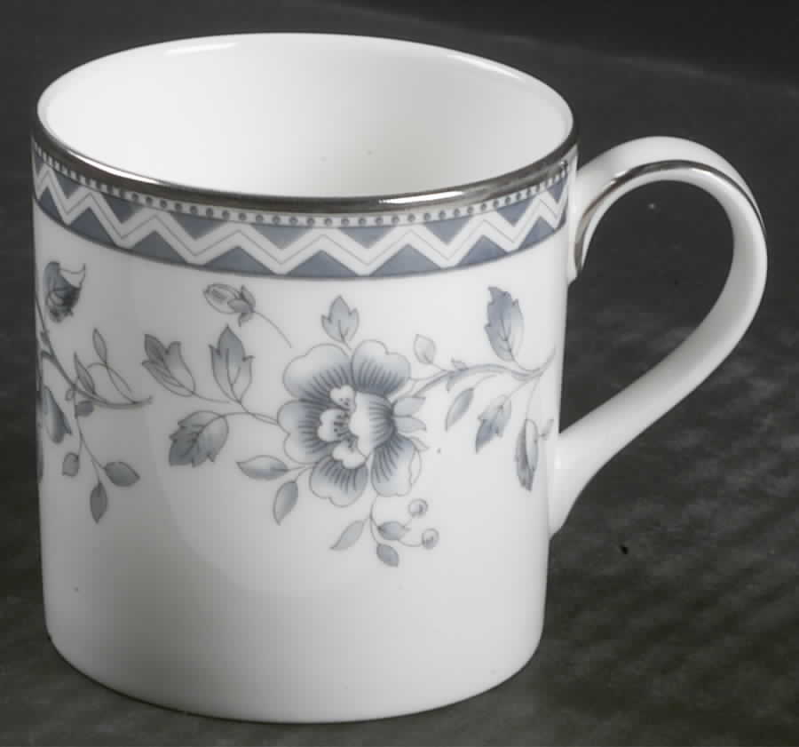 Josephine Platinum Flat Demitasse Cup by Royal Doulton-1