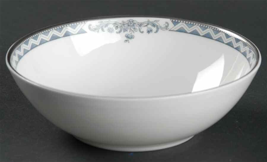 Josephine Platinum Fruit/Dessert (Sauce) Bowl by Royal Doulton-1