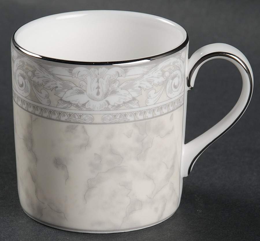Naples Platinum Flat Demitasse Cup by Royal Doulton-1