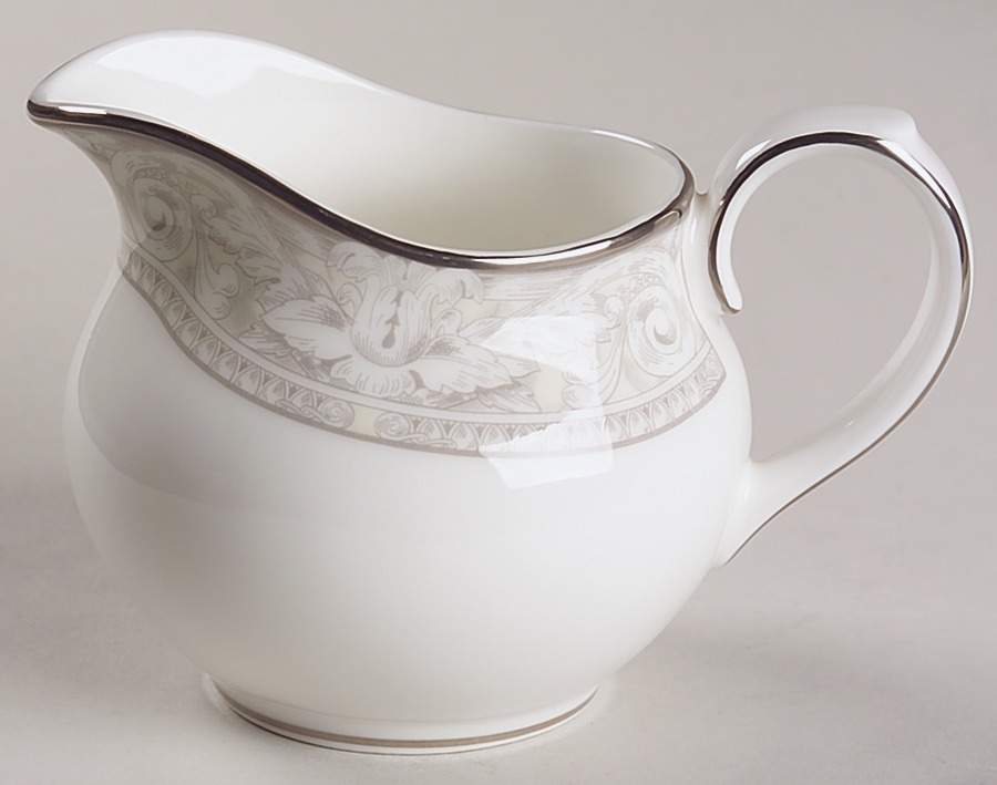Naples Platinum Creamer by Royal Doulton-1