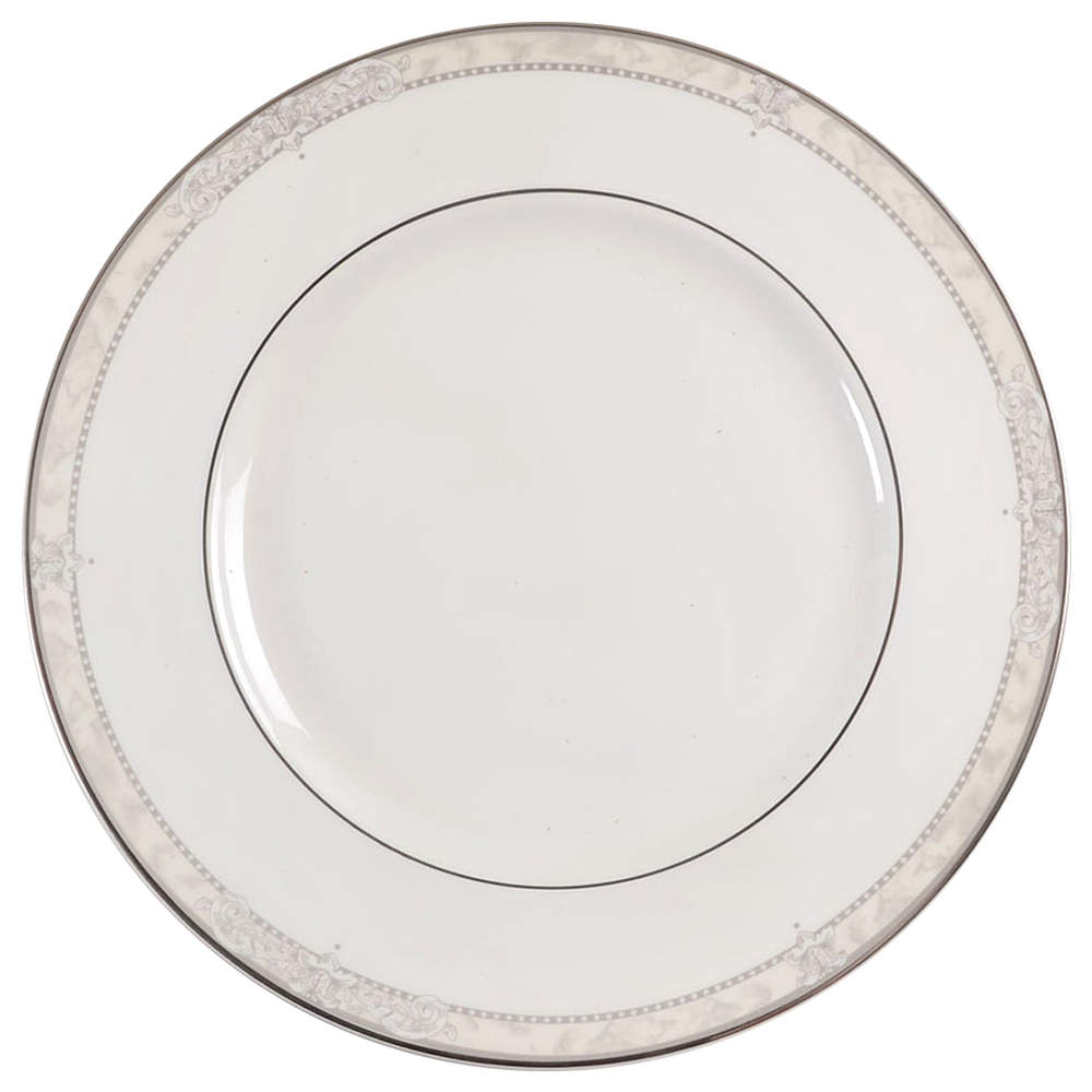 Naples Platinum Dinner Plate by Royal Doulton-1