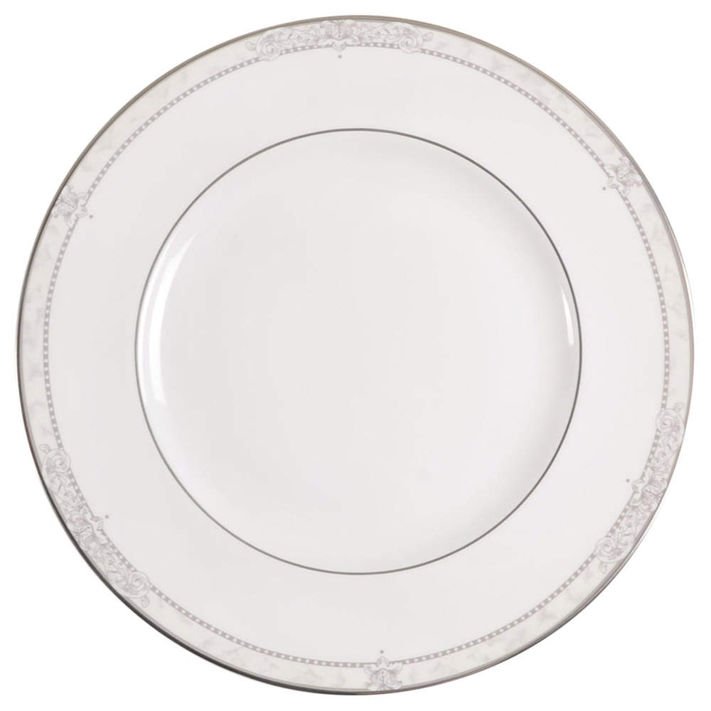 Naples Platinum Dinner Plate by Royal Doulton-1