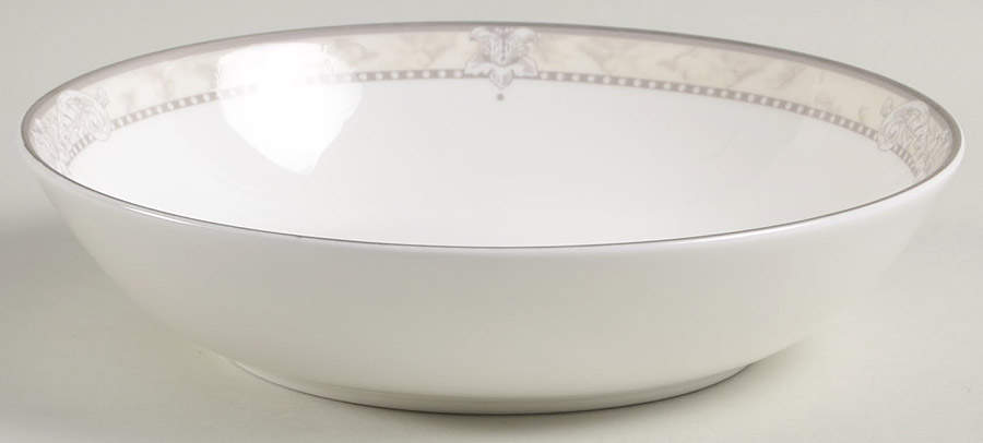 Naples Platinum Coupe Soup Bowl by Royal Doulton-1