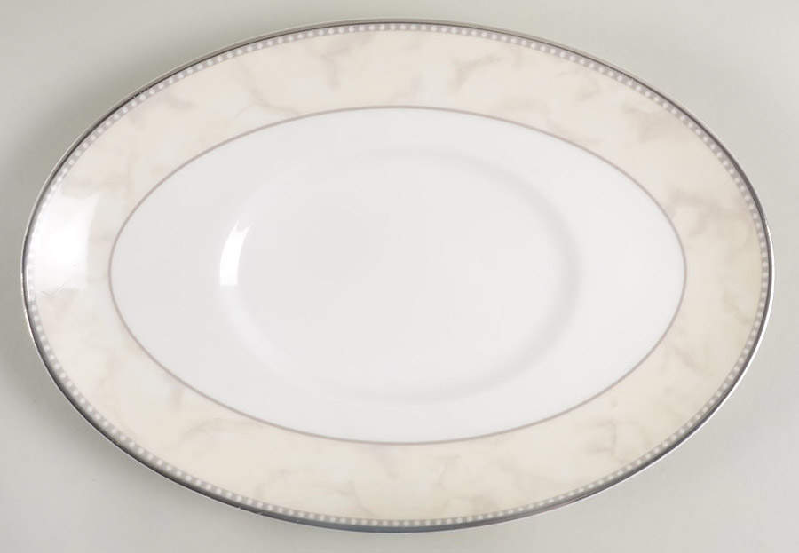 Naples Platinum Underplate for Gravy Boat by Royal Doulton-1