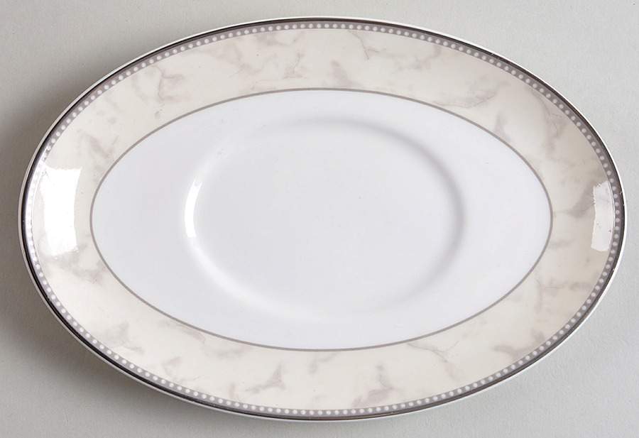 Naples Platinum Underplate for Gravy Boat by Royal Doulton-1