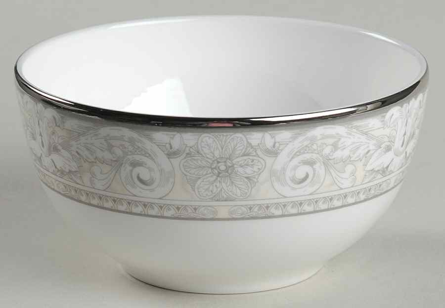 Naples Platinum Open Sugar Bowl by Royal Doulton-1