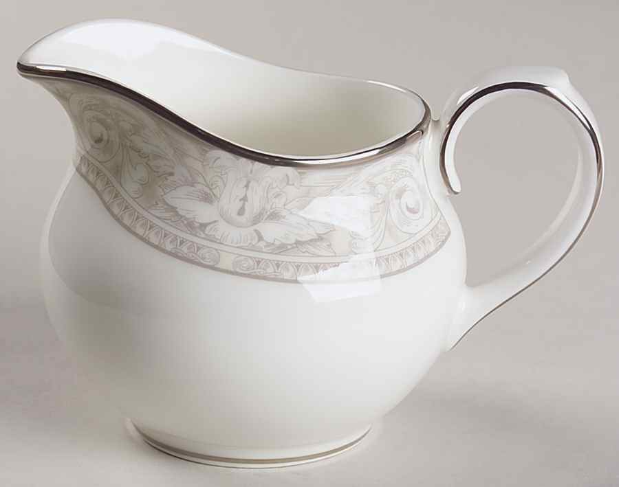 Naples Platinum Creamer by Royal Doulton-1