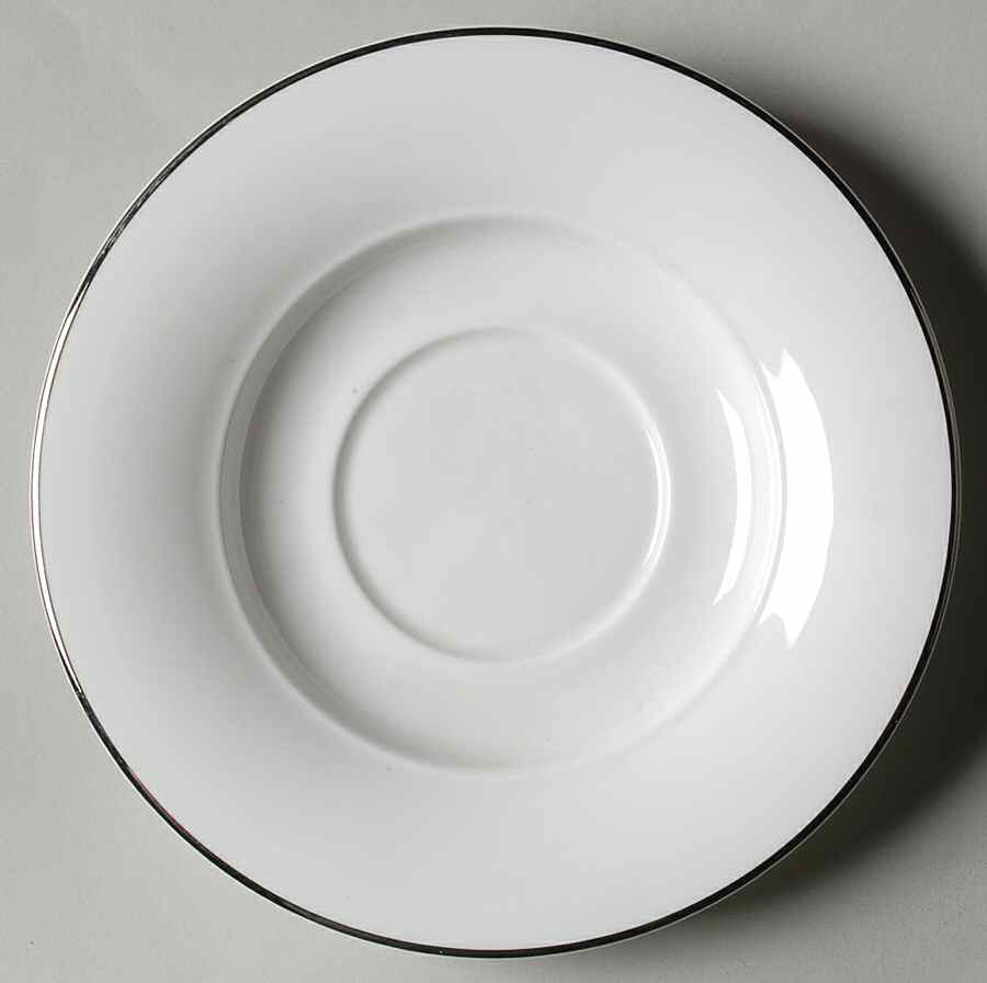 Fusion Platinum Saucer for Flat Cup by Royal Doulton-1