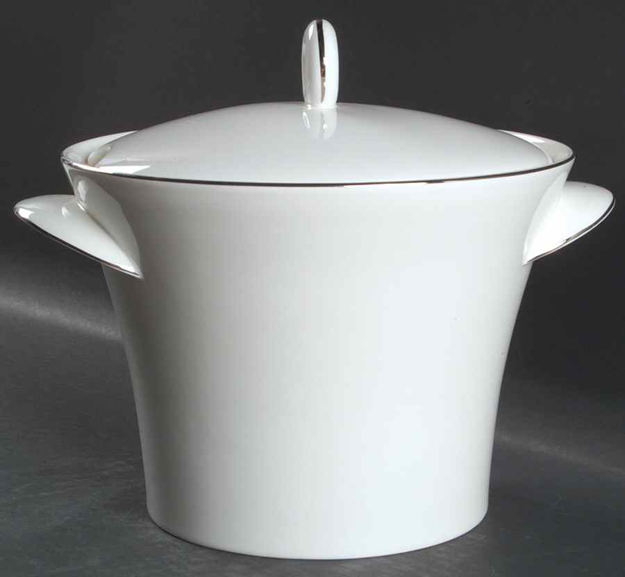 Fusion Platinum Tureen &  Lid by Royal Doulton-1