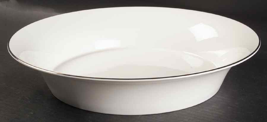 Fusion Platinum 12" Pasta Serving Bowl by Royal Doulton-1