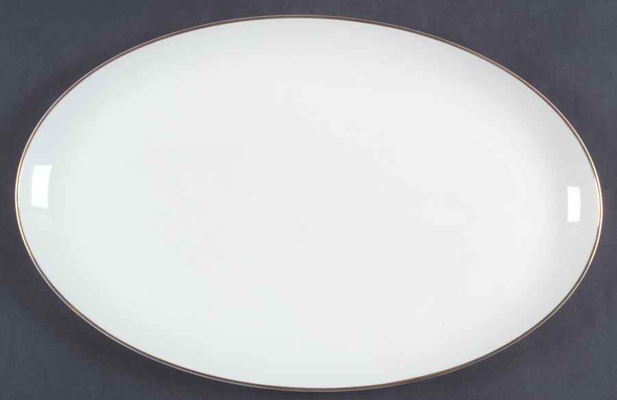 Fusion Gold 15" Oval Serving Platter by Royal Doulton-1