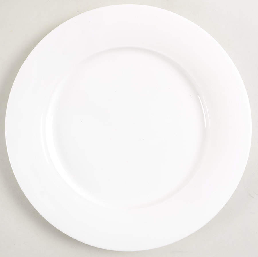Fusion White Salad Plate by Royal Doulton-1