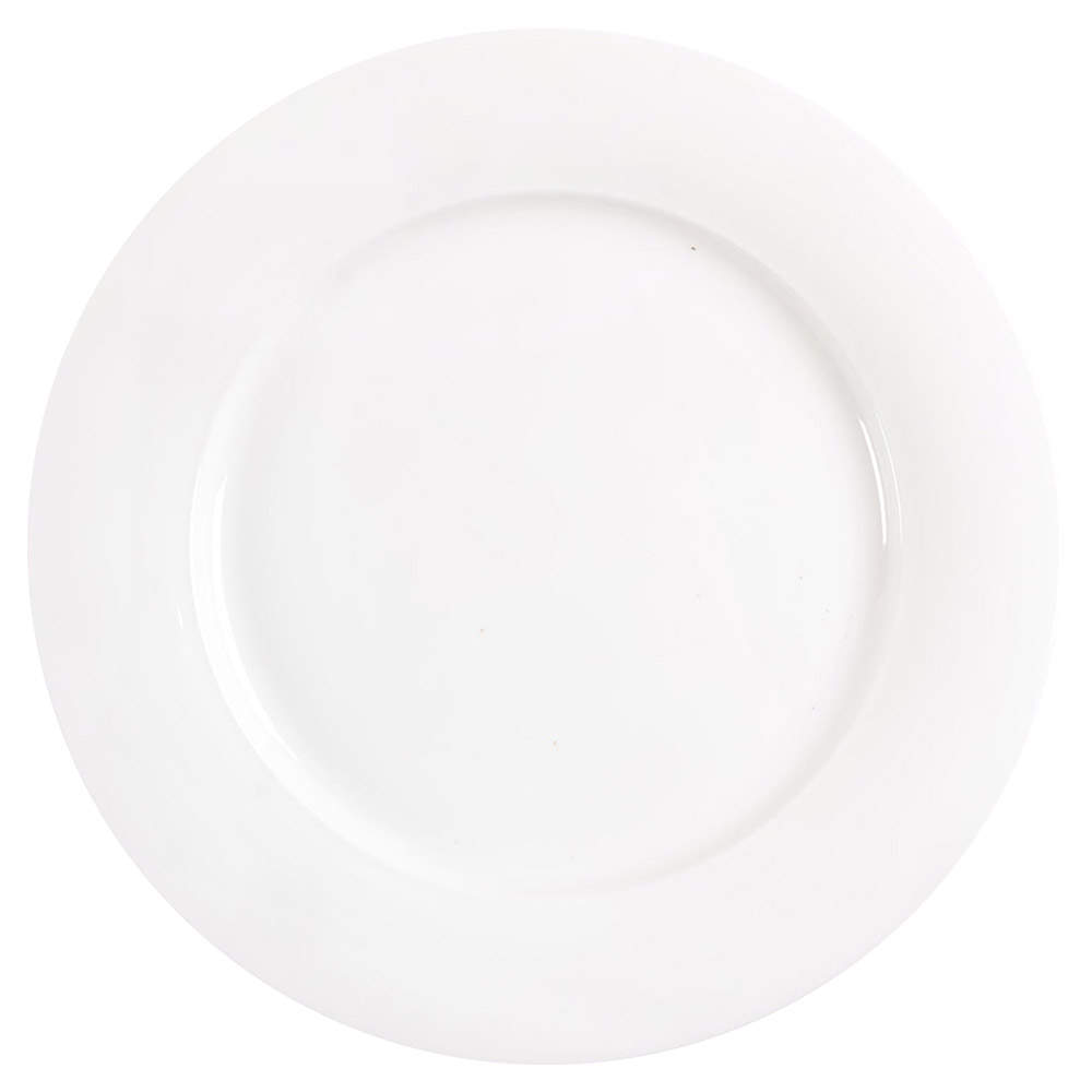 Fusion White Dinner Plate by Royal Doulton-1