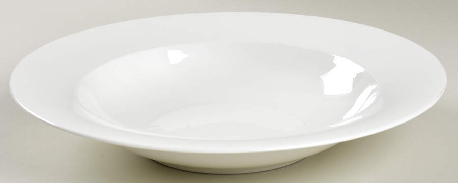 Fusion White 11" Individual Pasta Bowl by Royal Doulton-1