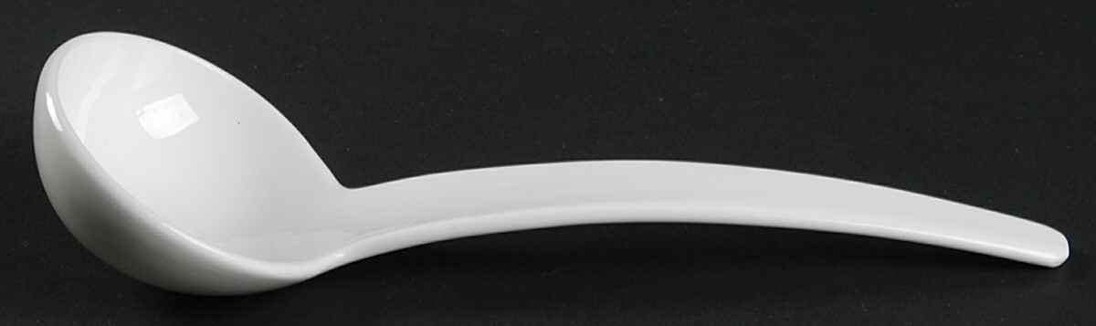 Fusion White Gravy Ladle Solid Piece by Royal Doulton-1