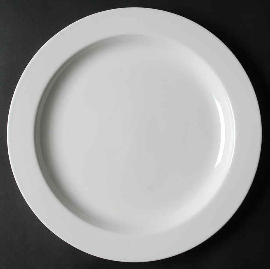 Fusion White Service Plate (Charger) by Royal Doulton-1