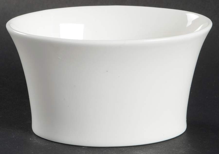 Fusion White Open Sugar Bowl by Royal Doulton-1