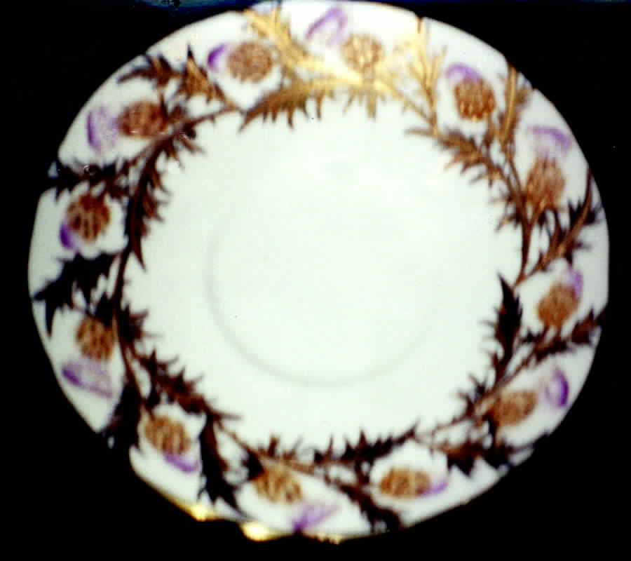 Scotch Thistle Saucer by Royal Stafford-1