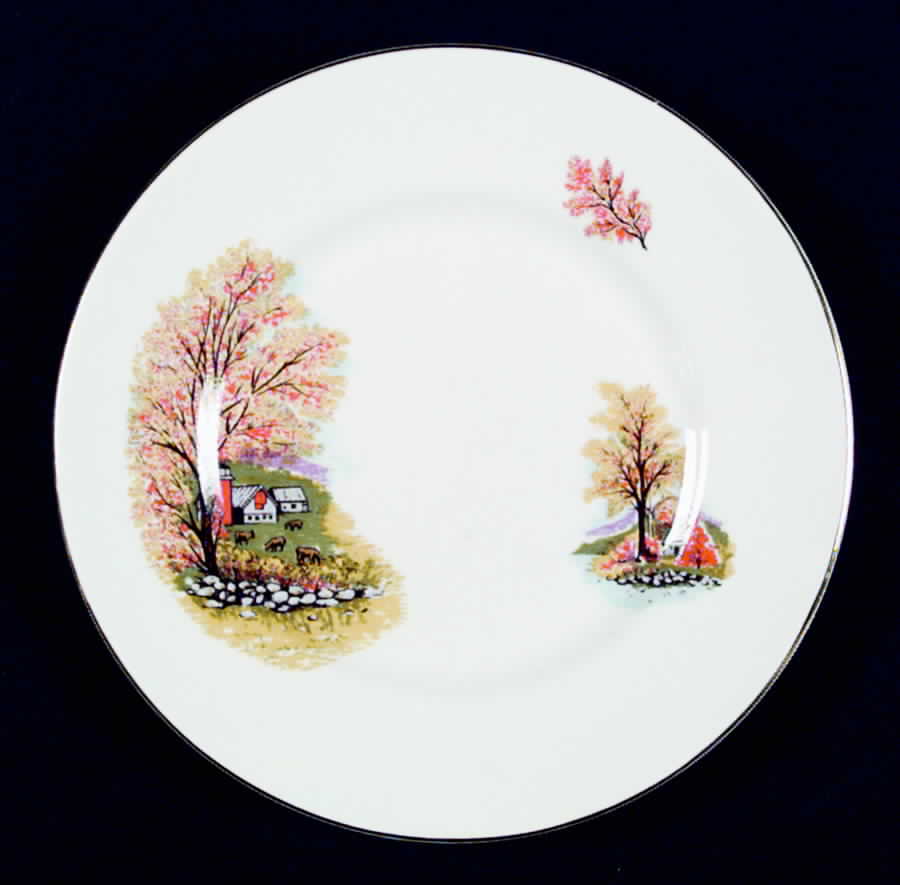 Autumn Salad Plate by Rosina-Queens-1