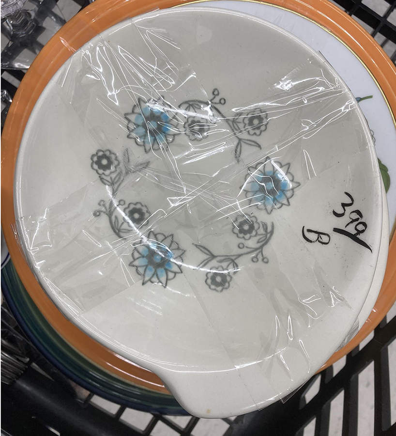 Blue Meadow Lugged Cereal Bowl by Royal (USA)-1
