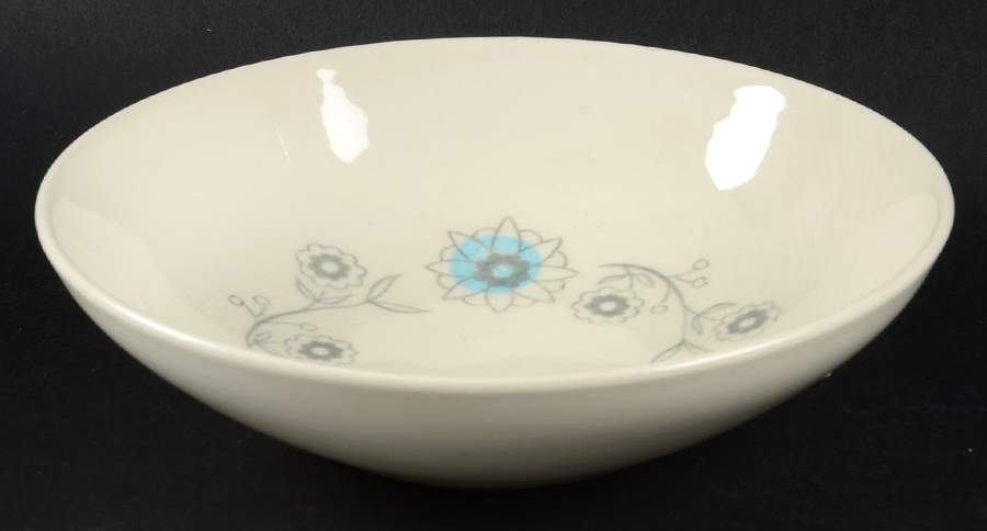 Blue Meadow Coupe Cereal Bowl by Royal (USA)-1