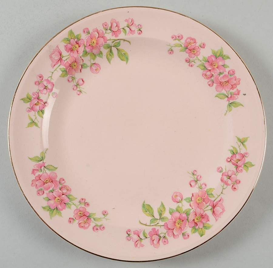 Blossom Time Luncheon Plate by Royal (USA)-1